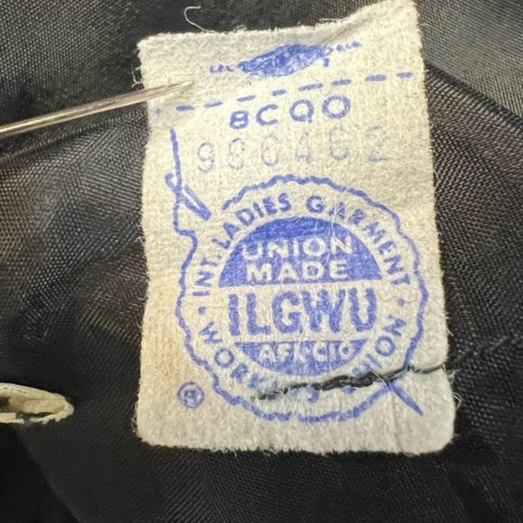 Donald Brooks for Garfinckel’s Black Wool Gown – Size 8 - Picture 7 of 14